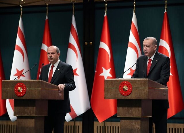 اردوغان: زمان راه حل دو کشوری برای قبرس فرا رسیده است