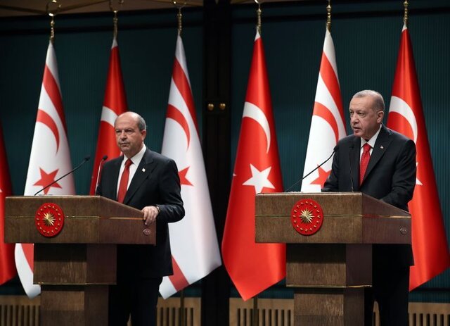 اردوغان: زمان راه حل دو کشوری برای قبرس فرا رسیده است اردوغان: زمان راه حل دو کشوری برای قبرس فرا رسیده است