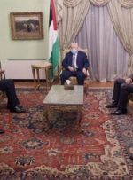 دیدار دبیرکل اتحادیه عرب و محمود عباس درمورد تحولات فلسطین