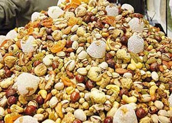 قیمت آجیل شب یلدا؛ ۱۲۰ تا ۱۷۰ هزار تومان قیمت آجیل شب یلدا؛ ۱۲۰ تا ۱۷۰ هزار تومان