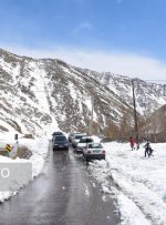 کولاک برف در جاده های کوهستانی برخی مناطق/احتمال وقوع بهمن در دامنه های البرز