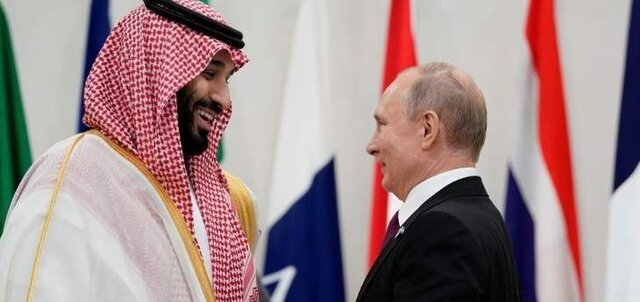 تماس تلفنی پوتین و بن سلمان تماس تلفنی پوتین و بن سلمان