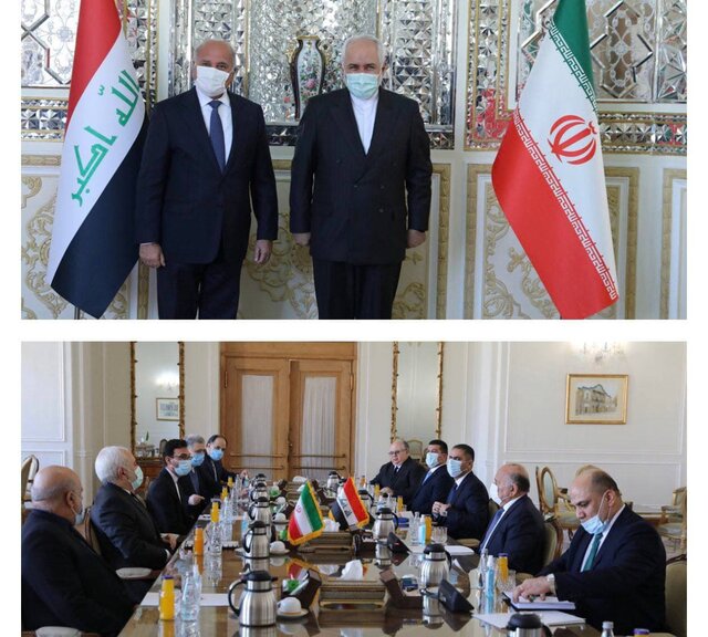 برگزاری دور اول گفتوگوهای ظریف و وزیر خارجه عراق برگزاری دور اول گفتوگوهای ظریف و وزیر خارجه عراق