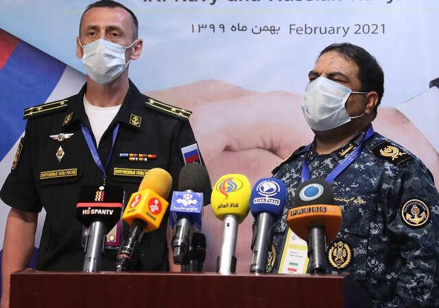 مهمترین پیام رزمایش مرکب امنیت دریایی شمال اقیانوس هند صلح و دوستی است مهمترین پیام رزمایش مرکب امنیت دریایی شمال اقیانوس هند صلح و دوستی است
