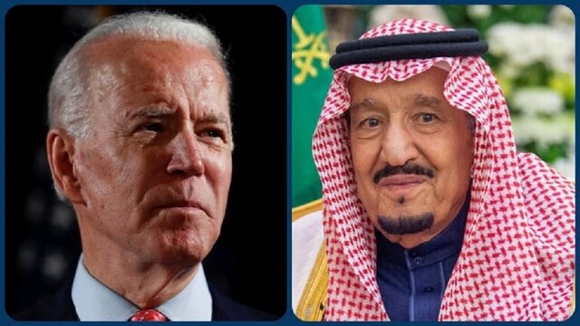 بایدن با ملک سلمان تماس گرفت بایدن با ملک سلمان تماس گرفت