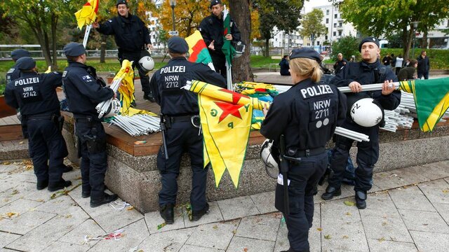حمله طرفداران گروه پ.ک.ک به مسجدی در آلمان