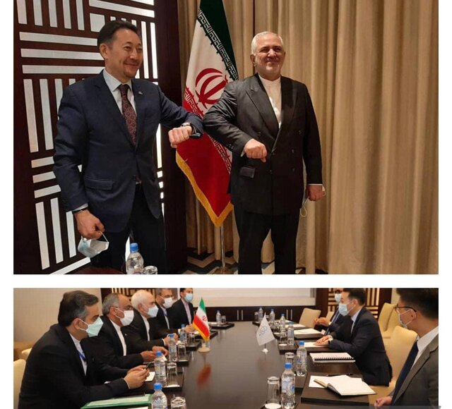 دیدار ظریف با دبیر اجرایی سیکا دیدار ظریف با دبیر اجرایی سیکا