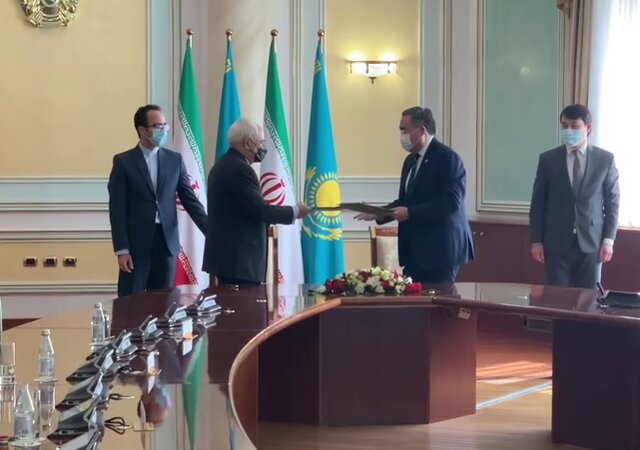 برنامه همکاری میان وزارت خارجه ایران و قزاقستان امضا شد برنامه همکاری میان وزارت خارجه ایران و قزاقستان امضا شد