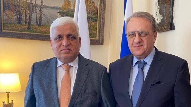 دیدار رئیس سازمان حشد شعبی عراق با مقامات روسیه در مسکو دیدار رئیس سازمان حشد شعبی عراق با مقامات روسیه در مسکو