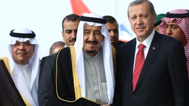 گفتوگوی تلفنی اردوغان و پادشاه عربستان درباره روابط دوجانبه گفتوگوی تلفنی اردوغان و پادشاه عربستان درباره روابط دوجانبه
