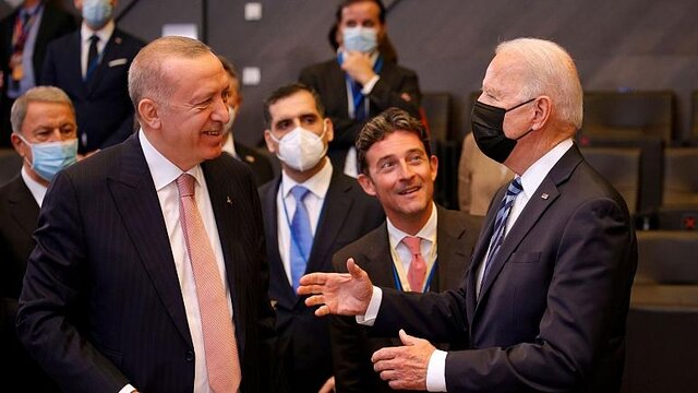 اردوغان: موضعمان درباره اس۴۰۰ تغییر نکرده/ بایدن: مطمئنم روابط با ترکیه پیشرفت واقعی خواهد داشت اردوغان: موضعمان درباره اس۴۰۰ تغییر نکرده/ بایدن: مطمئنم روابط با ترکیه پیشرفت واقعی خواهد داشت