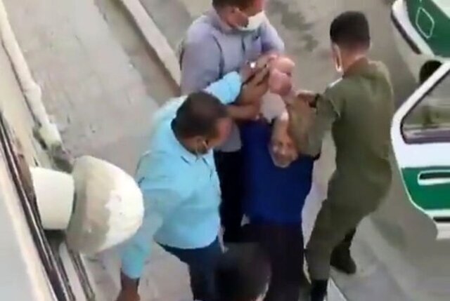 توضیح پلیس در مورد ویدیوی دستگیری یک جانباز توضیح پلیس در مورد ویدیوی دستگیری یک جانباز