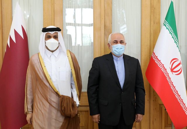 دیدار و گفتوگوی ظریف با وزیر خارجه قطر دیدار و گفتوگوی ظریف با وزیر خارجه قطر