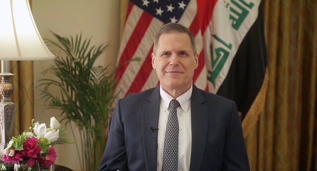 سفیر آمریکا در بغداد: به دنبال ایجاد مشکل در روابط ایران-عراق نیستیم