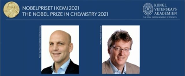 برندگان نوبل شیمی ۲۰۲۱ اعلام شدند