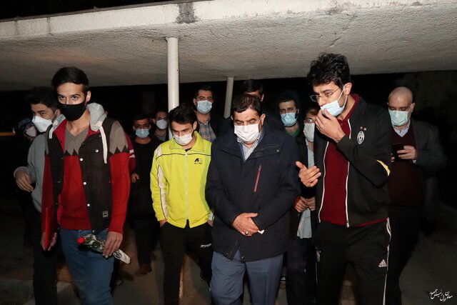 دومین بازدید شبانه معاون اول رییس جمهور از کوی دانشگاه تهران دومین بازدید شبانه معاون اول رییس جمهور از کوی دانشگاه تهران