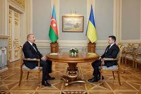 دیدار روسای جمهوری اوکراین و جمهوری آذربایجان