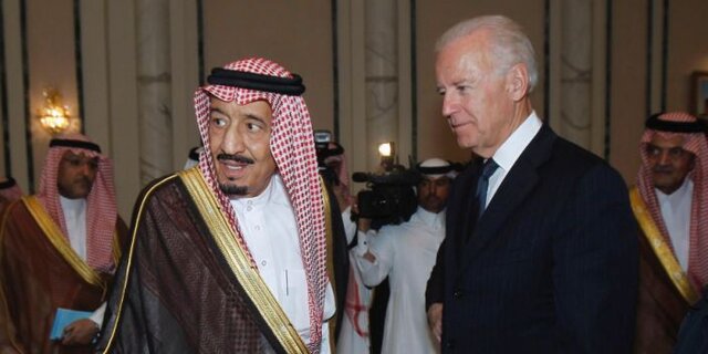 بایدن قول حمایت از عربستان در برابر حملات حوثیها را به ملک سلمان داد بایدن قول حمایت از عربستان در برابر حملات حوثیها را به ملک سلمان داد