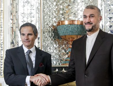 گروسی با امیرعبداللهیان دیدار کرد گروسی با امیرعبداللهیان دیدار کرد