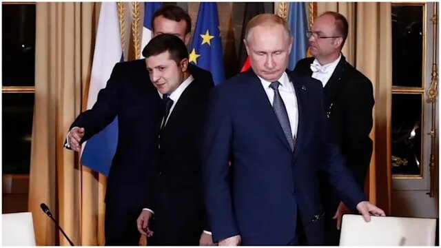 موافقت پوتین و زلنسکی با شرکت در اجلاس گروه ۲۰ / واشنگتن: روسیه نباید باشد