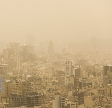 آلودگی هوای همه مناطق تهران/ ۱۱ ایستگاه، فاقد دستگاه اندازه‌گیری آلاینده روزهای غبارآلود