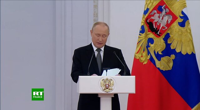 تاکید ولادیمیر پوتین بر «اتحاد» در سخنرانی روز روسیه