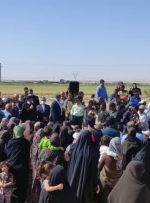 بازدید هوایی رئیسی از زاینده‌رود و تالاب گاوخونی/گفتگو با اهالی و کشاورزان روستای قلعه‌بالا