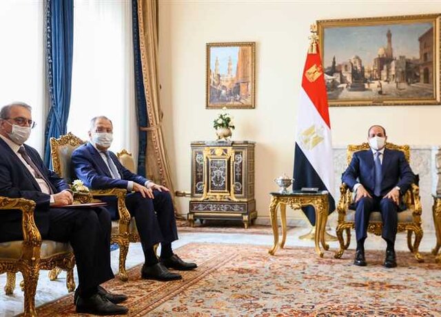 دیدارهای لاوروف با رئیس جمهور و وزیر خارجه مصر دیدارهای لاوروف با رئیس جمهور و وزیر خارجه مصر