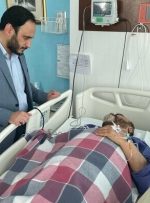 رستم قاسمی در بیمارستان بستری شد