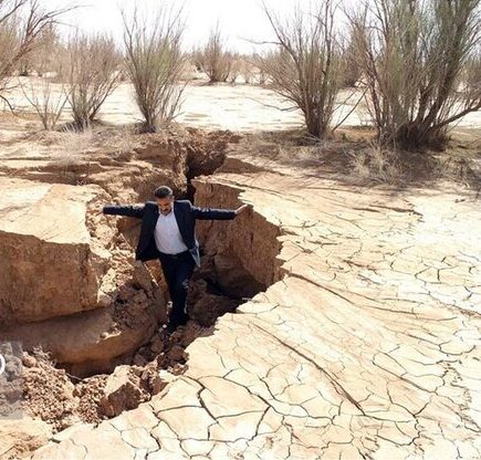 فرونشست زمین؛ غدهای که در حال گسترش است فرونشست زمین؛ غدهای که در حال گسترش است