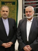 دیدار سفیر ایران در روسیه با اسماعیل هنیه