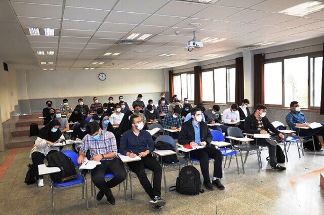 برخی از کلاسهای دانشگاه شریف حضوری شد برخی از کلاسهای دانشگاه شریف حضوری شد
