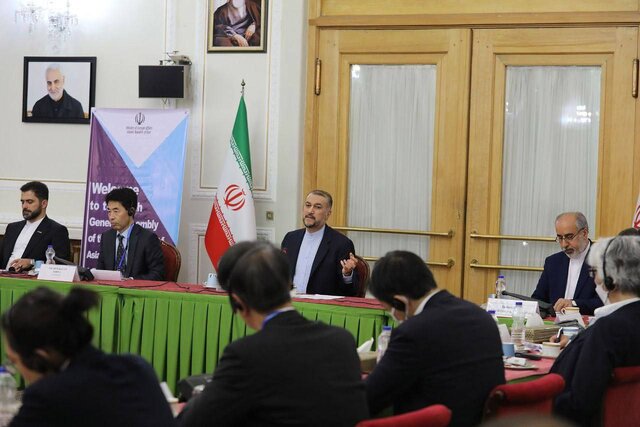 امیرعبداللهیان: هیچ سلاحی را به روسیه برای استفاده در جنگ اوکراین ندادهایم امیرعبداللهیان: هیچ سلاحی را به روسیه برای استفاده در جنگ اوکراین ندادهایم