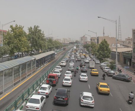 تاثیر ۵۹ درصدی وسایل نقلیه در آلودگی هوای تهران تاثیر ۵۹ درصدی وسایل نقلیه در آلودگی هوای تهران