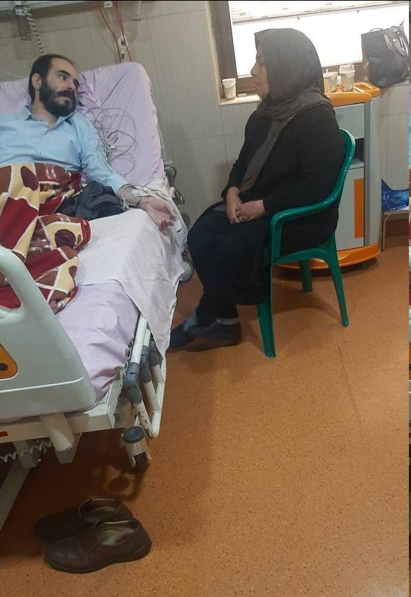 دیدار حسین رونقی با مادر دیدار حسین رونقی با مادر