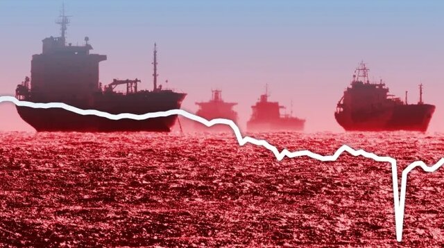 میلیون‌ها بشکه نفت در آب‌های ترکیه گیر افتادند