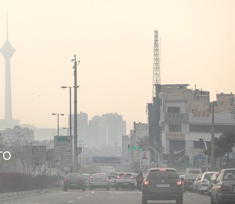 کاهش کیفیت هوا در ۴ کلانشهر/بارش برف و باران در نقاط مختلف کشور