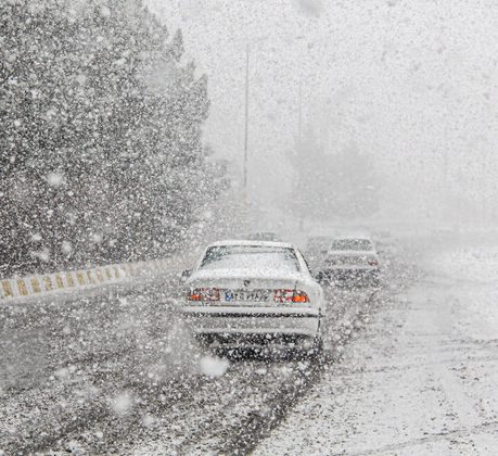 بارش برف و باران در نقاط مختلف کشور
