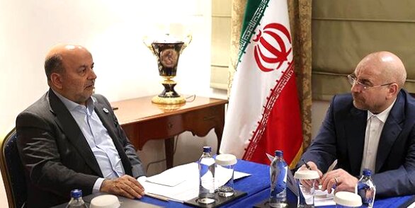 دیدار دبیرکل مجمع مجالس آسیایی با رئیس مجلس شورای اسلامی دیدار دبیرکل مجمع مجالس آسیایی با رئیس مجلس شورای اسلامی