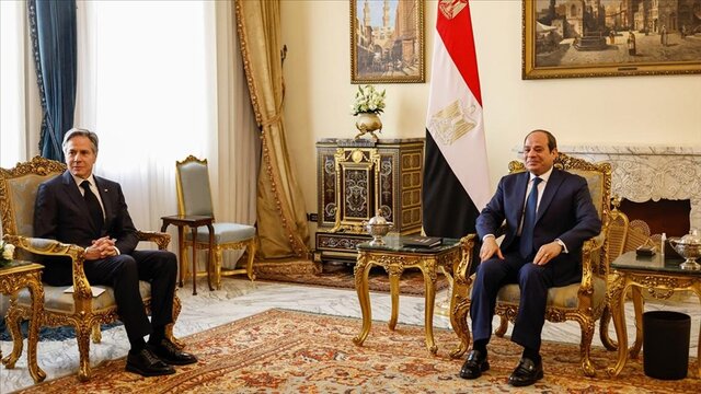 گفتگوی بلینکن با السیسی درمورد شراکت استراتژیک آمریکا و مصر