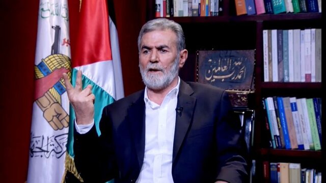 پیام زیاد النخاله به مقام معظم رهبری