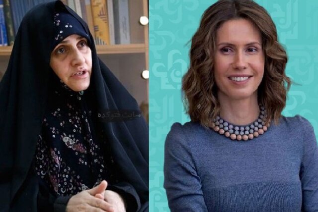 پیام همسر بشار اسد به همسر رئیسی پیام همسر بشار اسد به همسر رئیسی