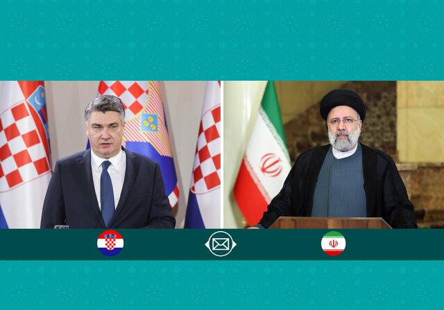 پیام رئیسجمهور کرواسی به رئیسی پیام رئیسجمهور کرواسی به رئیسی