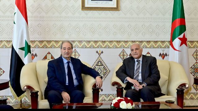 وزیر خارجه سوریه وارد الجزایر شد/ اسد برای همتای الجزایری خود پیام فرستاد