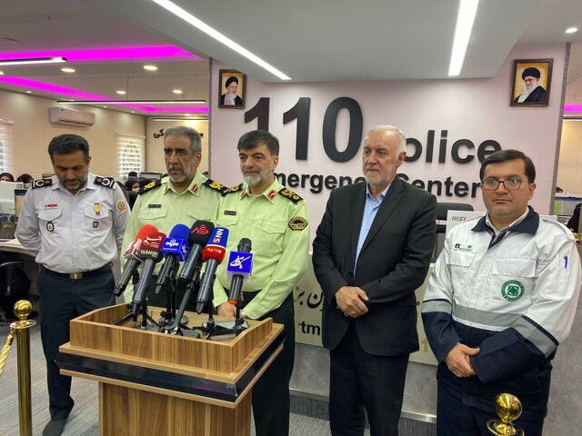 افتتاح مرکز جدید و چند زبانه فوریت‌های ١١٠ در تهران