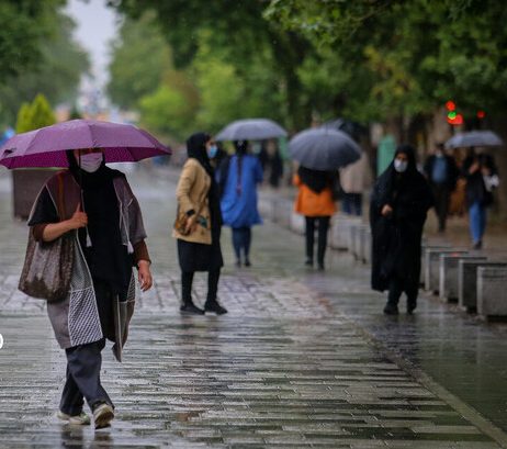 رگبار و رعد و برق در ۲۲ استان/ افزایش ارتفاع موج تا ۲ متر در دریای خزر