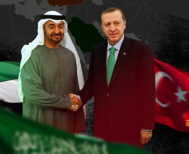 ترکیه به دنبال تقویت روابط خود با امارات و عربستان