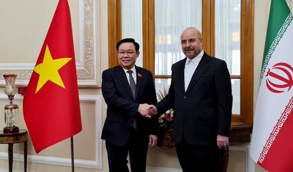 قالیباف با رئیس مجلس ملی ویتنام دیدار کرد