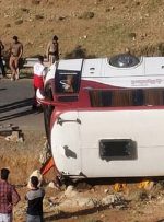 چهار زائر ایرانی بر اثر واژگونی اتوبوس در عراق جان باختند/ ۱۶ مصدوم