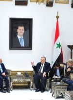 دیدار هیات پارلمانی ایران با رئیس مجلس سوریه در دمشق